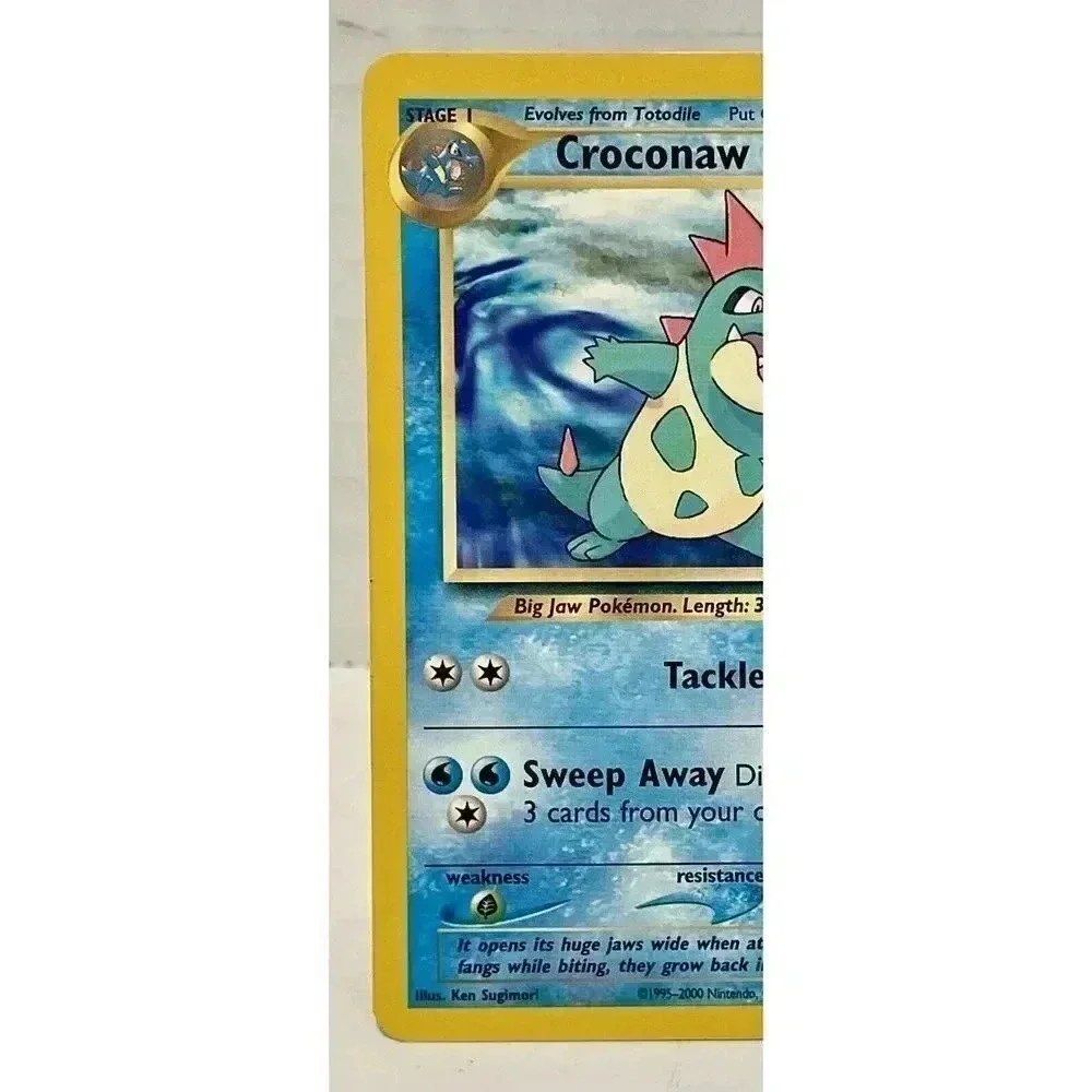 Croconaw‎ 32/111 Unlimited Neo Genesis Pokemon Card WOTC 2000 Vintage NM
